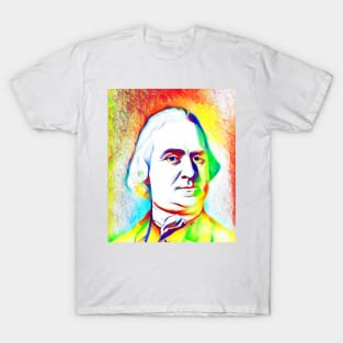 Samuel Adams Colourful Portrait | Samuel Adams Artwork 11 T-Shirt